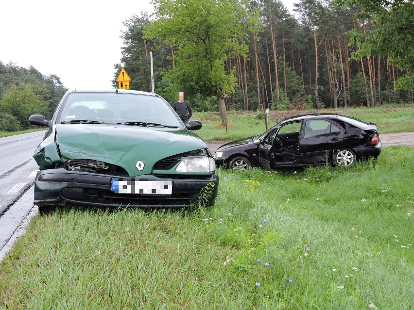 Wypadek w Laskowcu. Kobieta w szpitalu