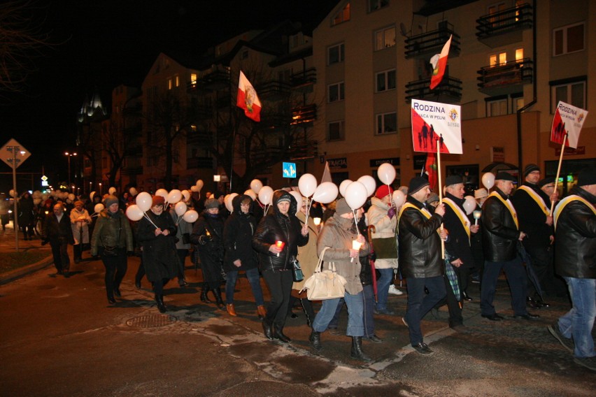 Marsz dla życia w Ostrowi Mazowieckiej [ZDJĘCIA]