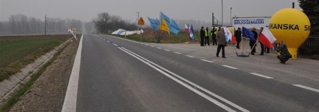 Na drodze Łańcut - Kańczuga jest już nowy asfalt.