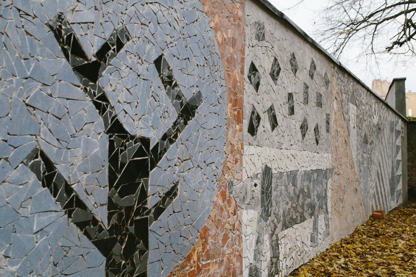 Mozaika Podwórko, podwórko przy ulicy Kazimierza Pułaskiego...