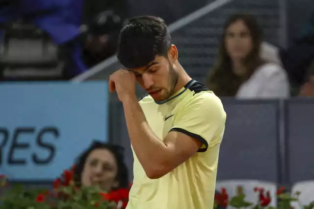 Carlos Alcaraz odpadł w ćwierćfinale Mutua Madrid Open