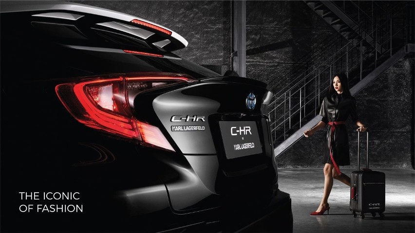 Toyota C-HR w limitowanej edycji Karl Lagerfeld...