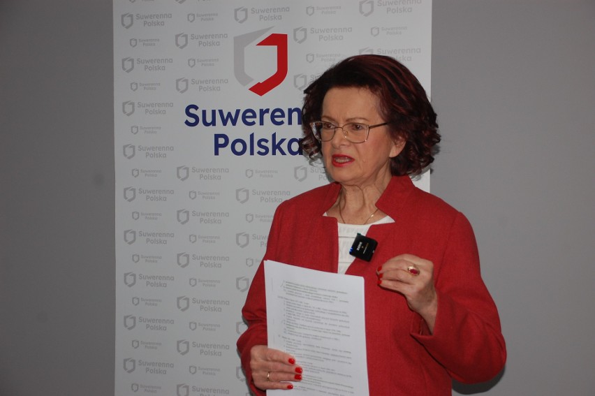Poseł Maria Kurowska z Suwerennej Polski ostrzega, że...