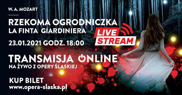 Live streaming z Opery Śląskiej. W sobotę, 23 stycznia