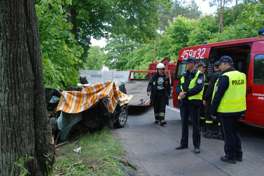 Przyczyną była prędkość? [GALERIA ZDJĘĆ]