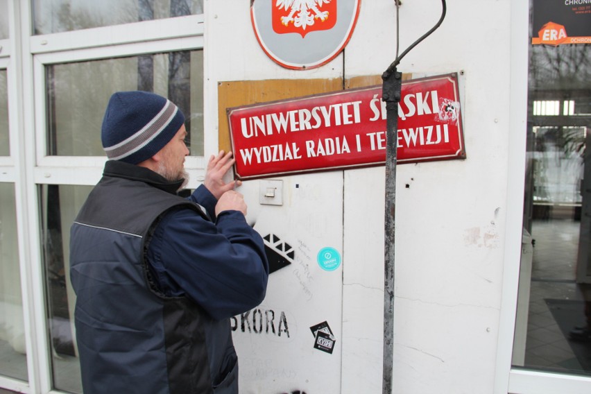 W dotychczasowej siedzibie Wydziału Radia i Telewizji...