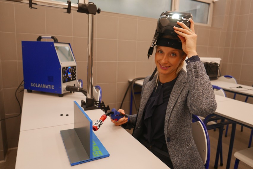 Studenci Politechniki Śląskiej będą uczyć się spawania w wirtualnej rzeczywistości [ZDJĘCIA, FILM]