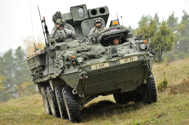 Pentagon rozważa dostarczenie Ukrainie wozów opancerzonych Stryker