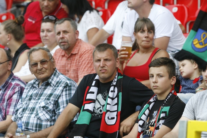 Mecz GKS Tychy - FC Koeln na otwarcie stadionu w Tychach