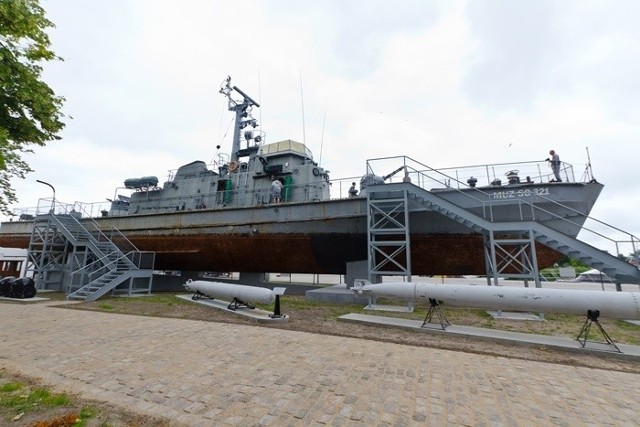 Skansen morski w Kołobrzegu.