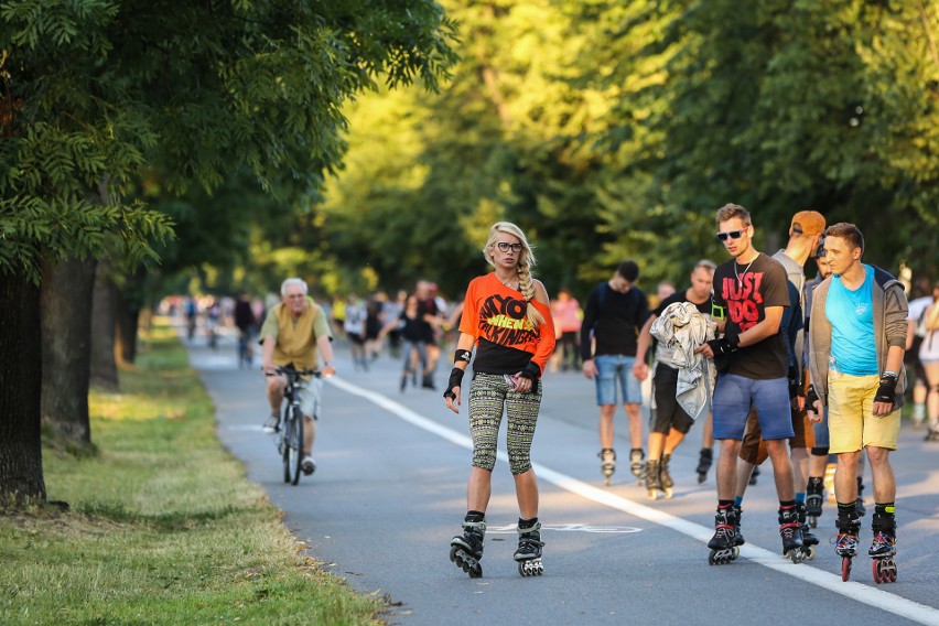 Kraków, Rolki i My. Przejazd pod hasłem "Wakacje z Rolkami" [ZDJĘCIA UCZESTNIKÓW] 