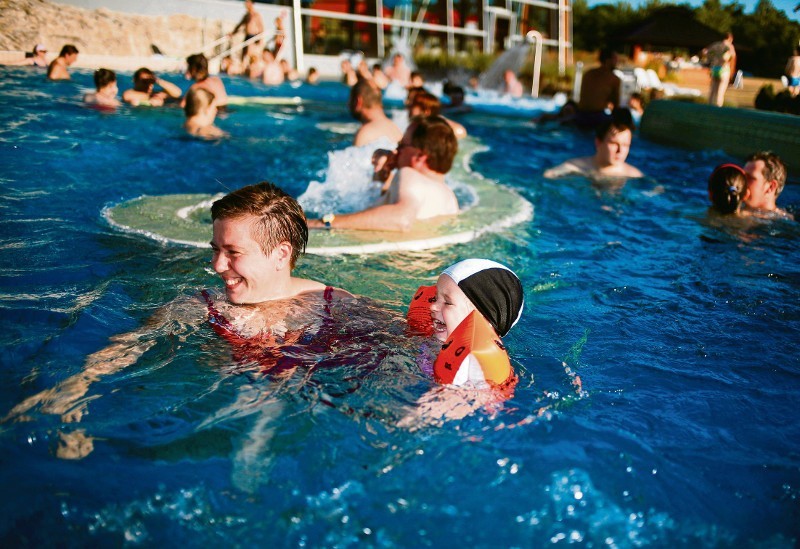 Aquapark jest najchętniej odwiedzanym parkiem wodnym w...