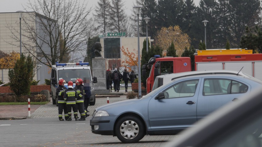 Ewakuacja na Politechnice Rzeszowskiej. Wyciek gazu?