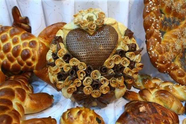 Zobacz, jakie "cuda" z chleba można było oglądać na targach w Kielcach 