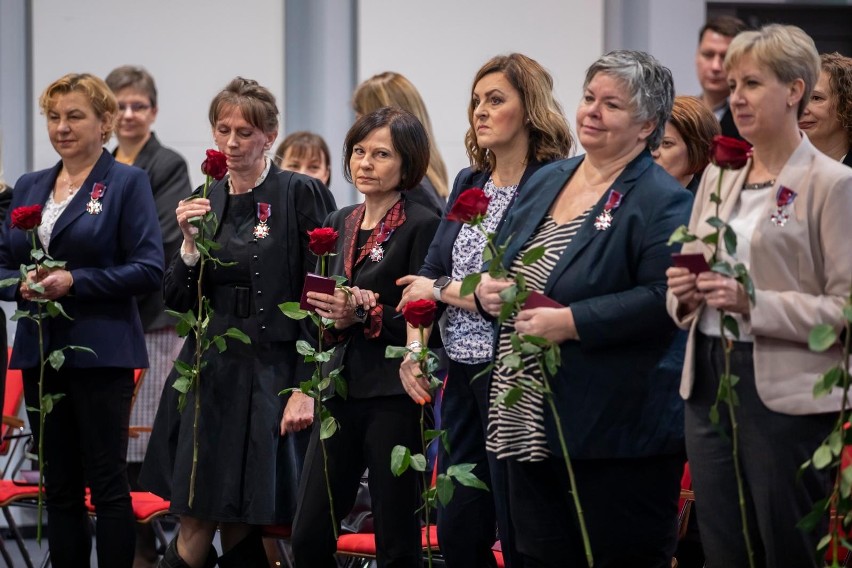 Uroczystość wręczenia odznaczeń pracownikom sanepidu z woj....