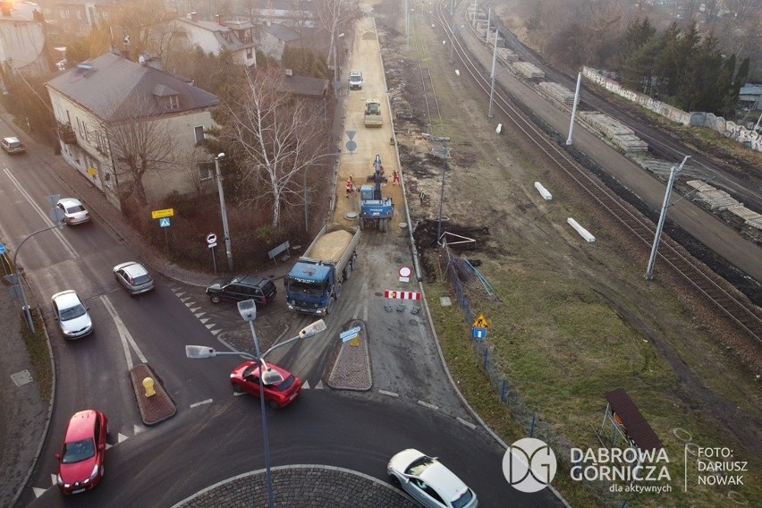 Tak wygląda dziś Dąbrowa Górnicza w przebudowie Zobacz...