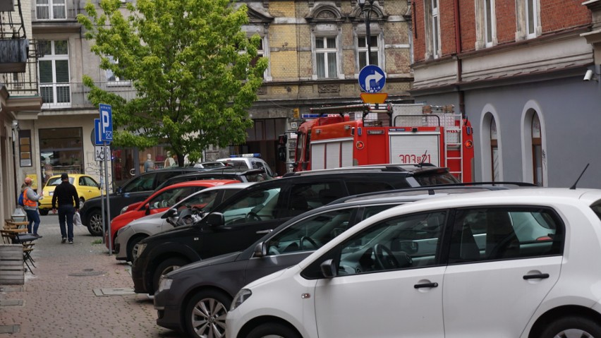 Akcja straży w Katowicach