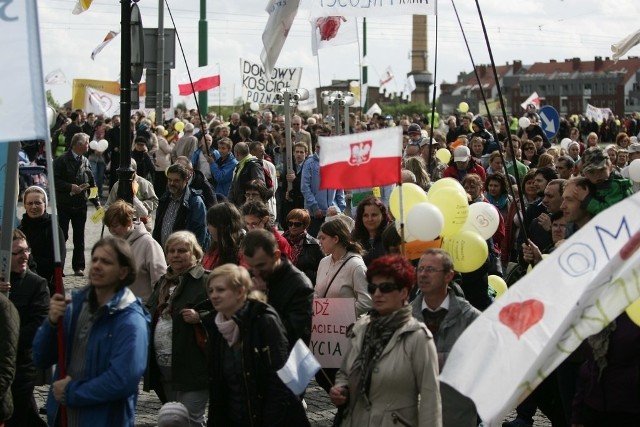 Poznań: Marsz dla życia przeszedł ulicami miasta