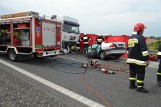 Tragiczny wypadek koło Chojnic. Nie żyją trzy osoby [WIDEO,ZDJĘCIA]