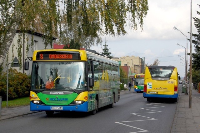 Autobusy słupskiego MZK.