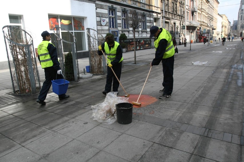 Wysprzątali ulicę Mariacką w Katowicach [ZDJĘCIA i WIDEO]