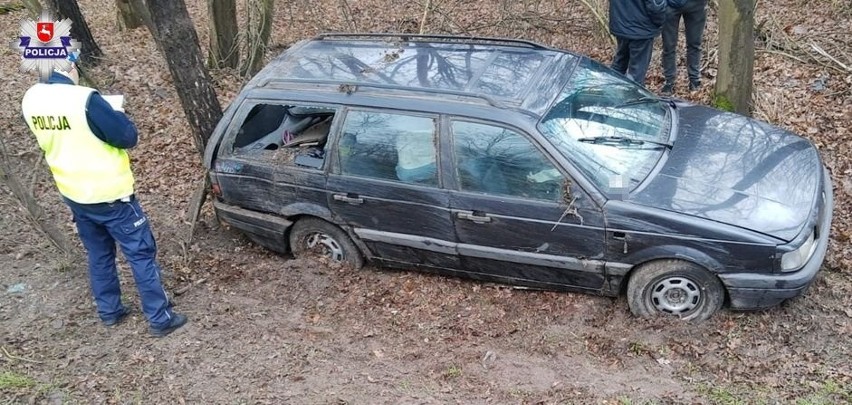 Radzyń Podlaski: Uderzyła w drzewo, żeby uniknąć zderzenia z pojazdem na DK-19