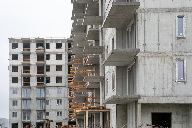 Budowa budynku mieszkalnego w ramach inwestycji Nowa Myśliwska