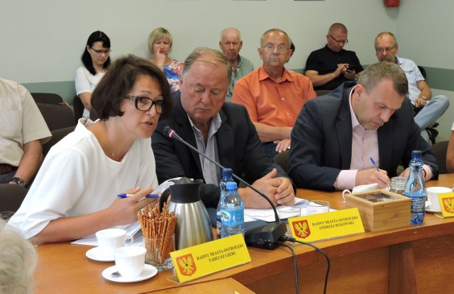 Projekt uchwały objaśniała - oprócz prezydenta - dyrektor miejskiego wydziału dróg Danuta Krajanowska