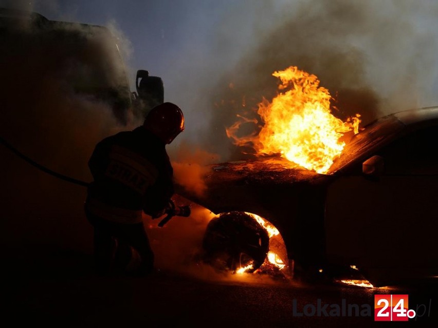 Trzy samochody podpalone w Kędzierzynie-Koźlu.