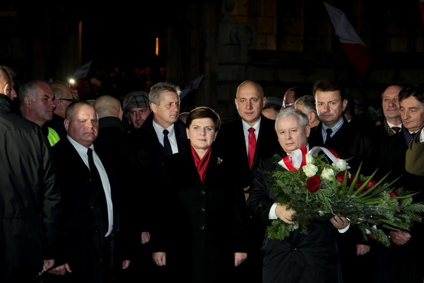 Kraków. Politycy PiS świętowali odzyskanie niepodległości [ZDJĘCIA]