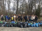 Obywatele Ukrainy dziękują łodzianom! Zorganizowali akcję sprzątania w Parku na Zdrowiu