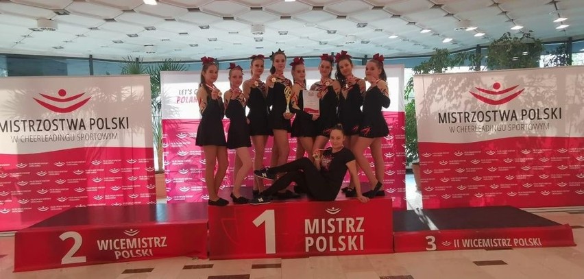 Cheerleaderki Pasja Ostrołęka startowały w Mistrzostwach Polski w Cheerleadingu Sportowym w Kielcach, 7-9.05.2021. Zdjęcia, wyniki