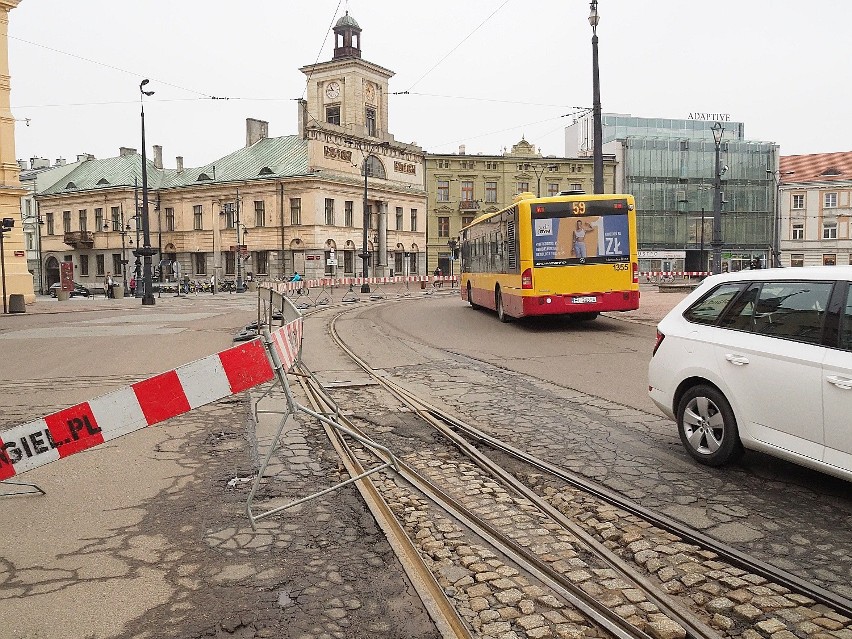 O remoncie kapitalnym placu Wolności w Łodzi poinformowano w...