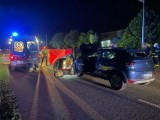 Śmiertelny wypadek na trasie Grodzisk Wielkopolski - Słocin. Nie żyje 58-letnia rowerzystka potrącona przez samochód