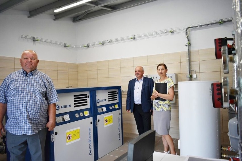 W gminie Rusinów zakończyła się modernizacja oczyszczalni ścieków, urządzenia przerobią więcej nieczystości