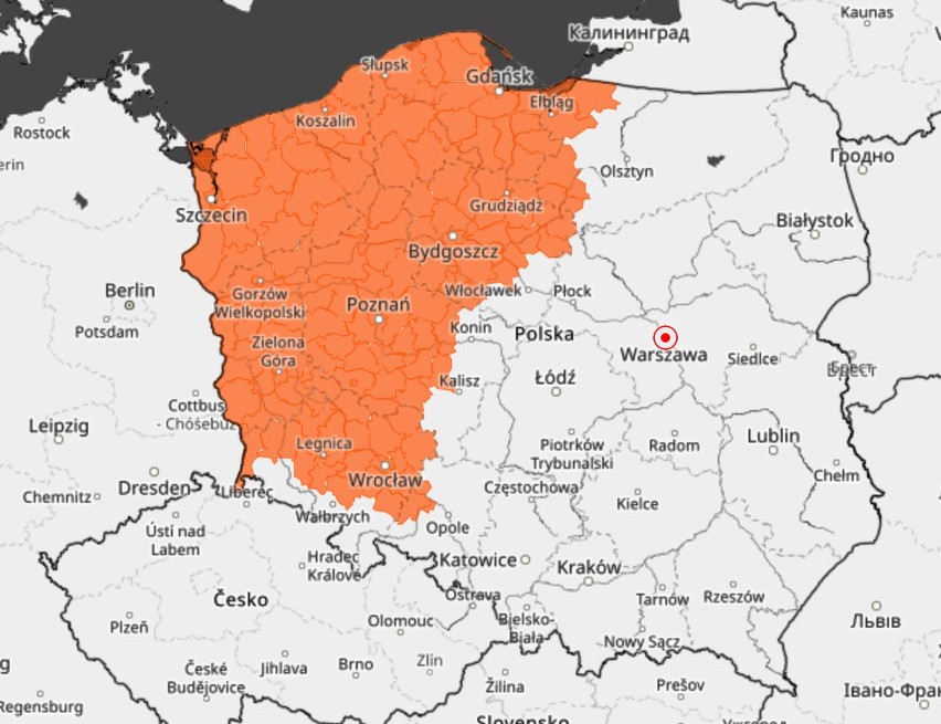 Ostrzeżenie pogodowe w całym województwie zachodniopomorskim. Upały zawitały do Szczecina i regionu