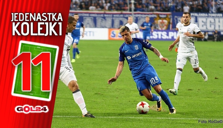 Jedenastka 11. kolejki Lotto Ekstraklasy według GOL24 [GALERIA]