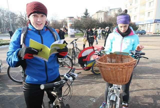 Zimowy Przejazd Rowerowy 2014 w Gdańsku