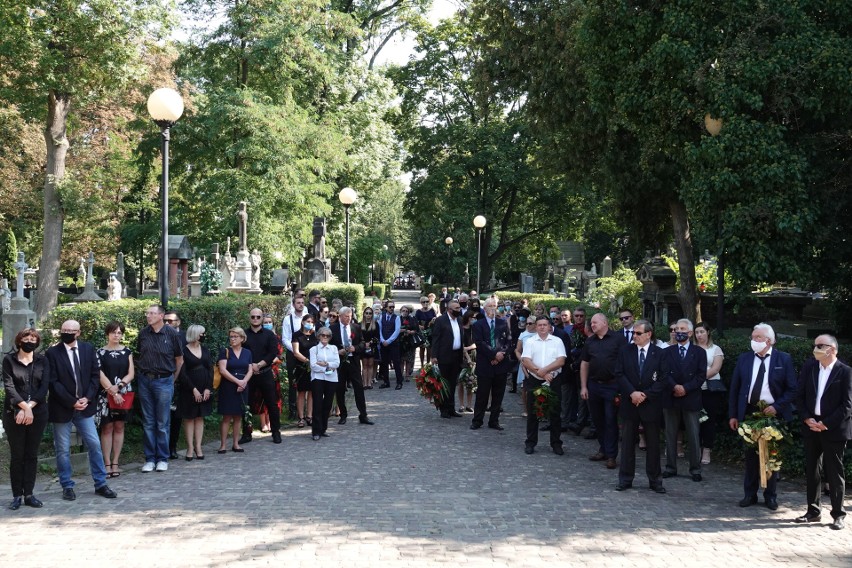 Pożegnanie Jarosława Marchwickiego, menedżera branży nieruchomościowej, byłego marszałka Bractwa Kurkowego