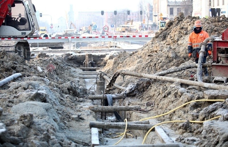Budowa trasy W-Z: Będą drążyć tunel na trasie W-Z [zdjęcia]