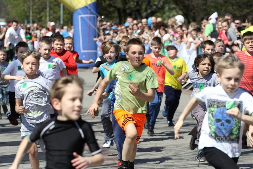 Bieg Skrzata w Parku Hallera zgromadził setki uczestników