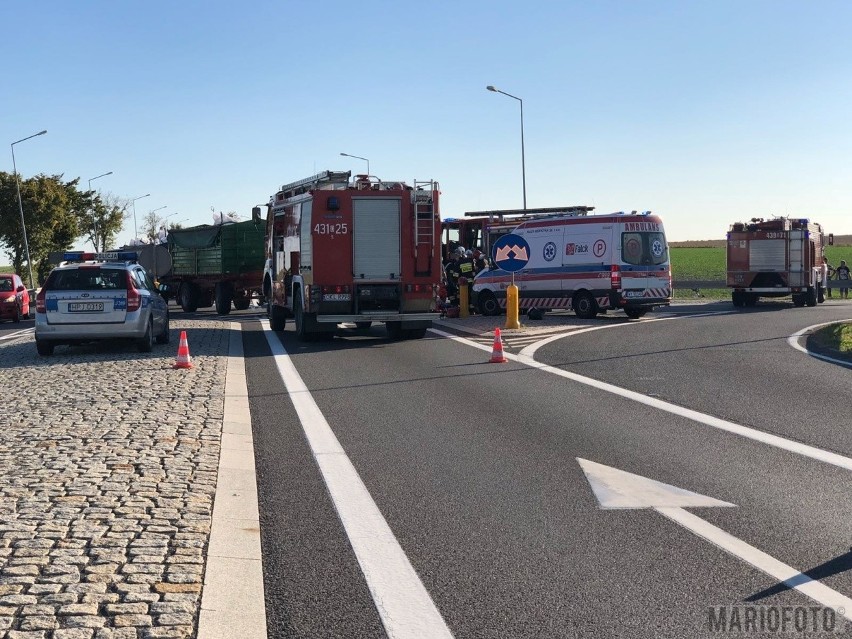 Wypadek na drodze Kuniów - Jasienie. Zginął motocyklista.