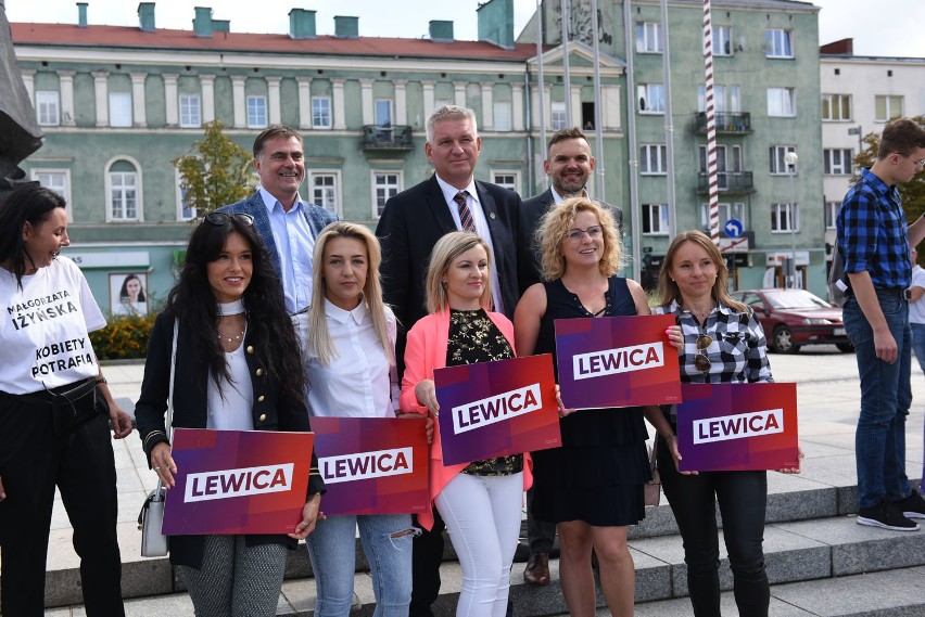 Częstochowa: Lewica zaprezentowała kandydatów do Sejmu i Senatu [ZDJĘCIA] Liderem listy Zdzisław Wolski, lekarz i przewodniczący Rady Miasta