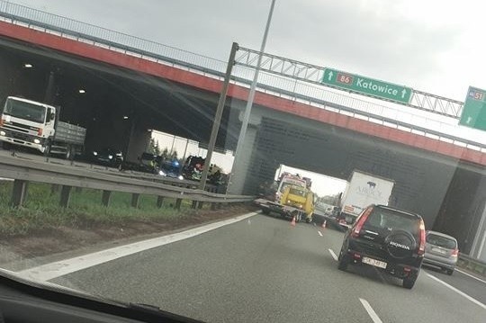 Po wypadku w Podwarpiu trasa S1 na Częstochowę została...