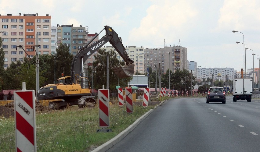 Budowa Trasy W-Z. Utrudnienia na Rokicińskiej, podejście drugie [UTRUDNIENIA, ZMIANY MPK]