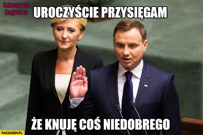 Andrzej Duda królem memów. Mijają dwa lata prezydentury [GALERIA]