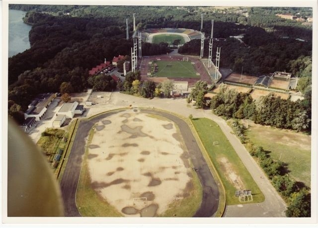 Stadion Olimpii z lotu ptaka