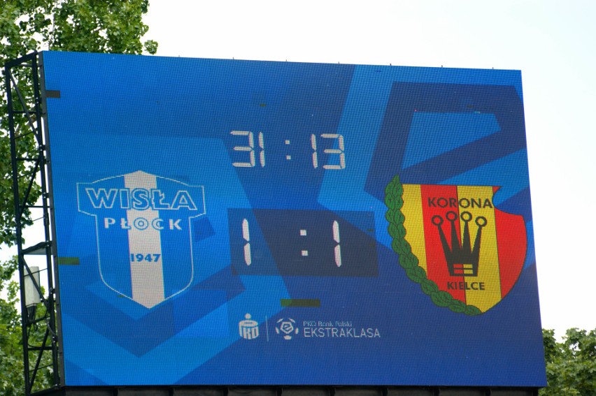 PKO Ekstraklasa. Brawo Korona Kielce! Rozbiła w Płocku Wisłę 4:1 po golach Kovacevicia, Cebuli, Forsella i Kiełba [ZDJĘCIA]