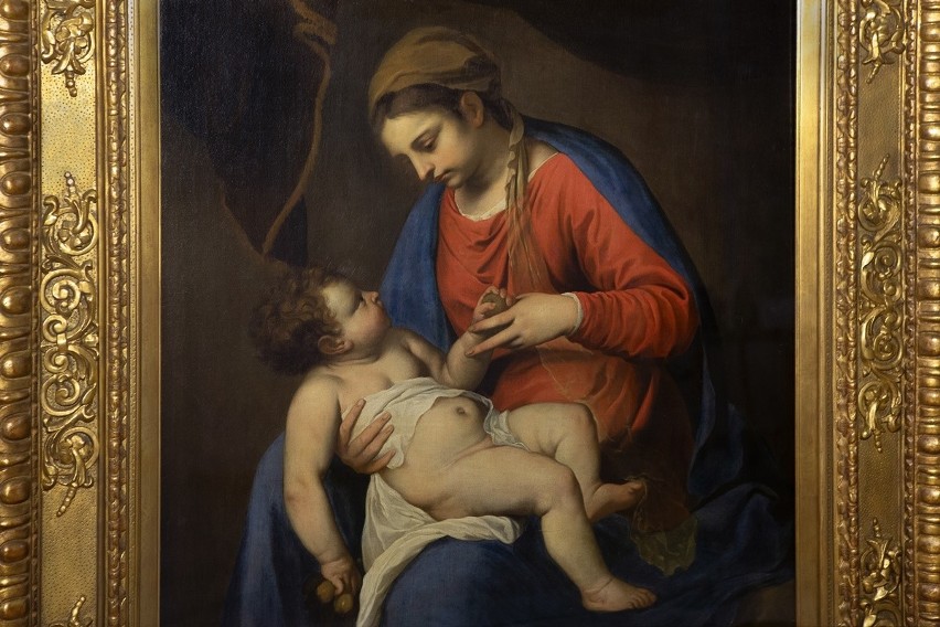 Skradziony podczas wojny obraz "Madonna z Dzieciątkiem"
