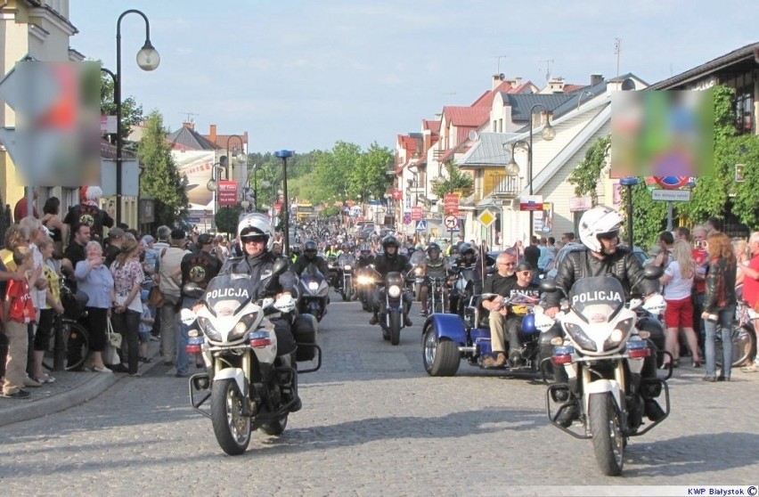 Parada motocykli. Służby mundurowe również brały udział [FOTO]